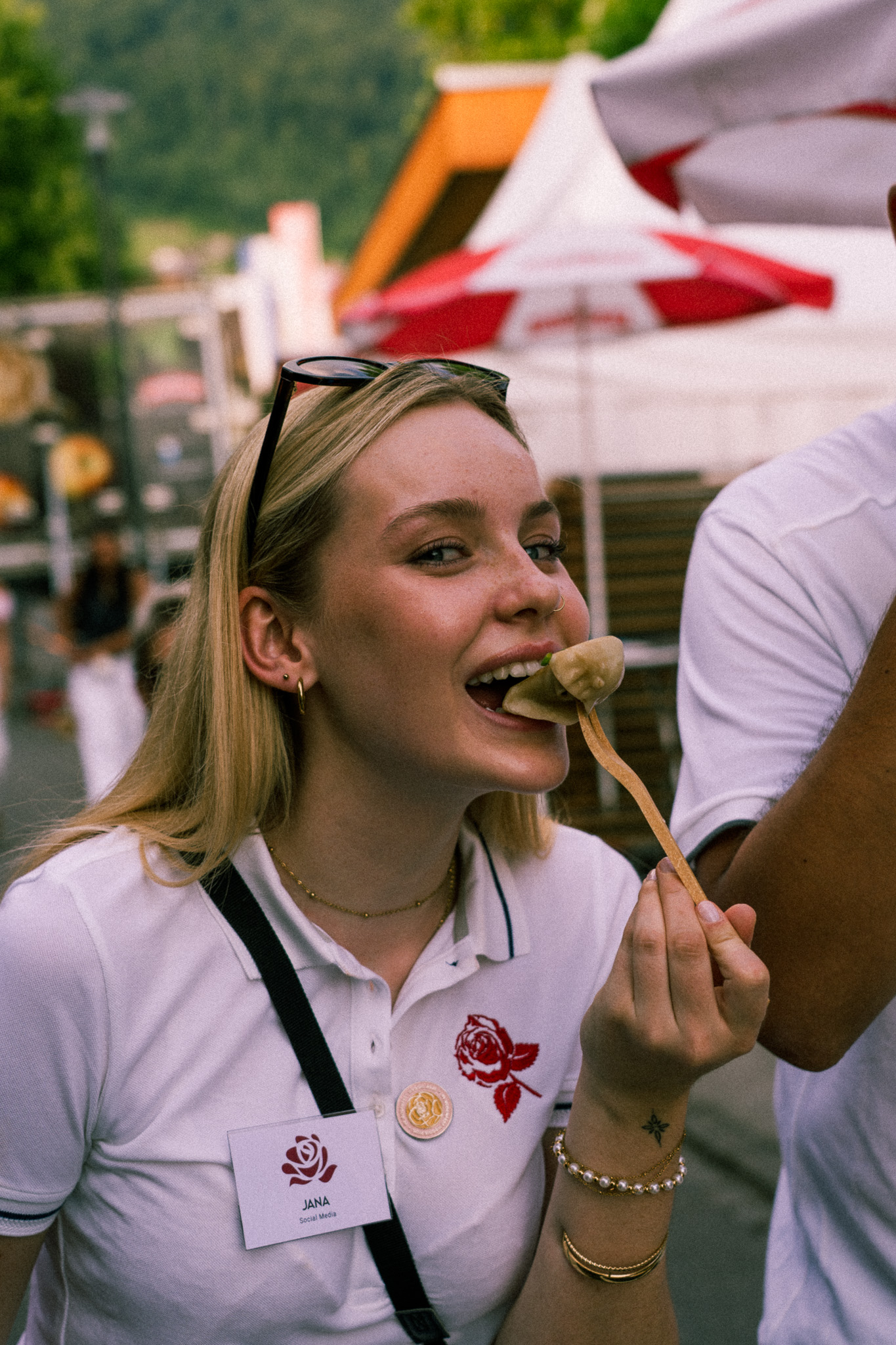 Rosenfest Foodstände