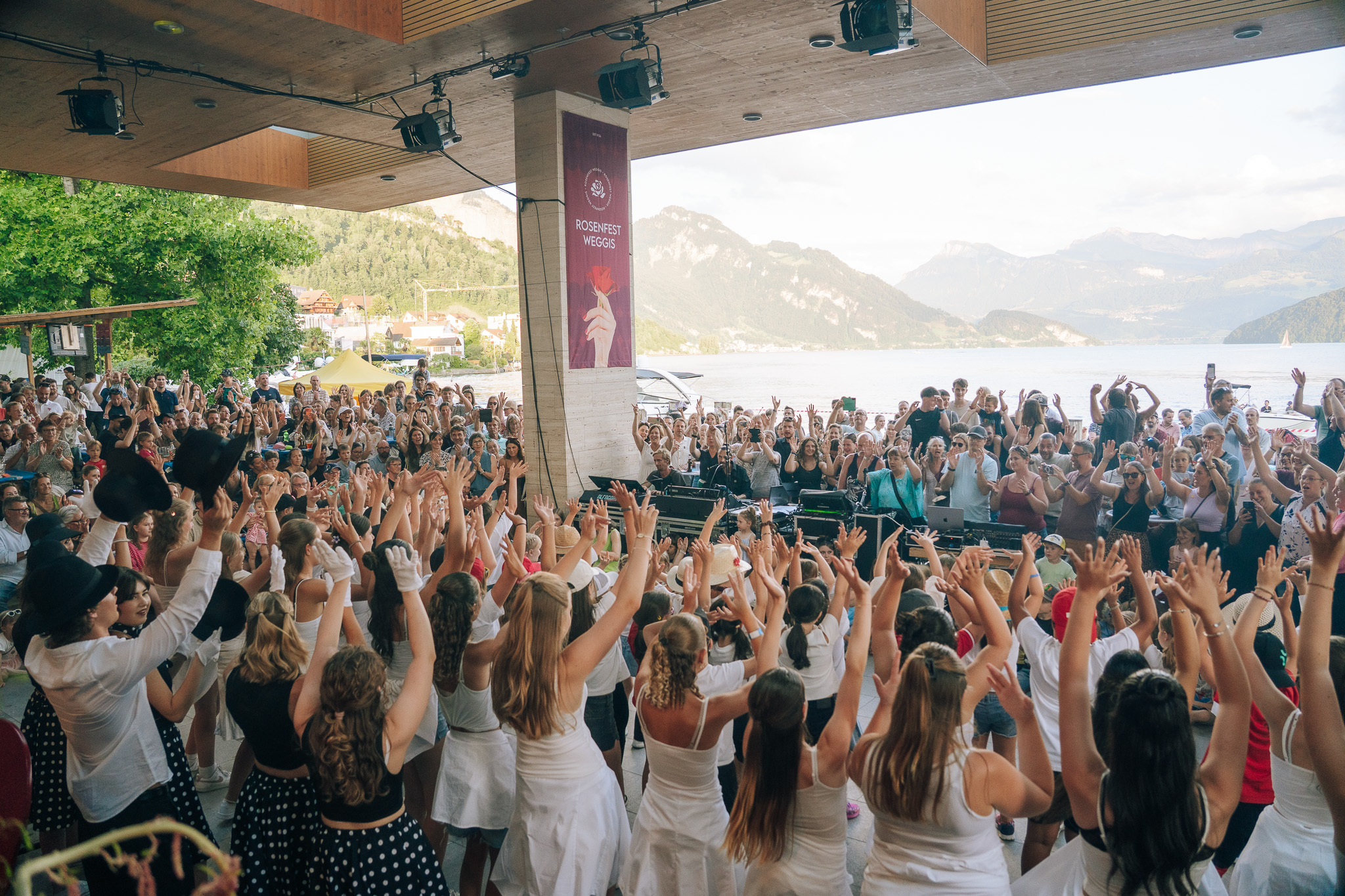 Dance Kids Auftritt am Rosenfest Weggis 2026
