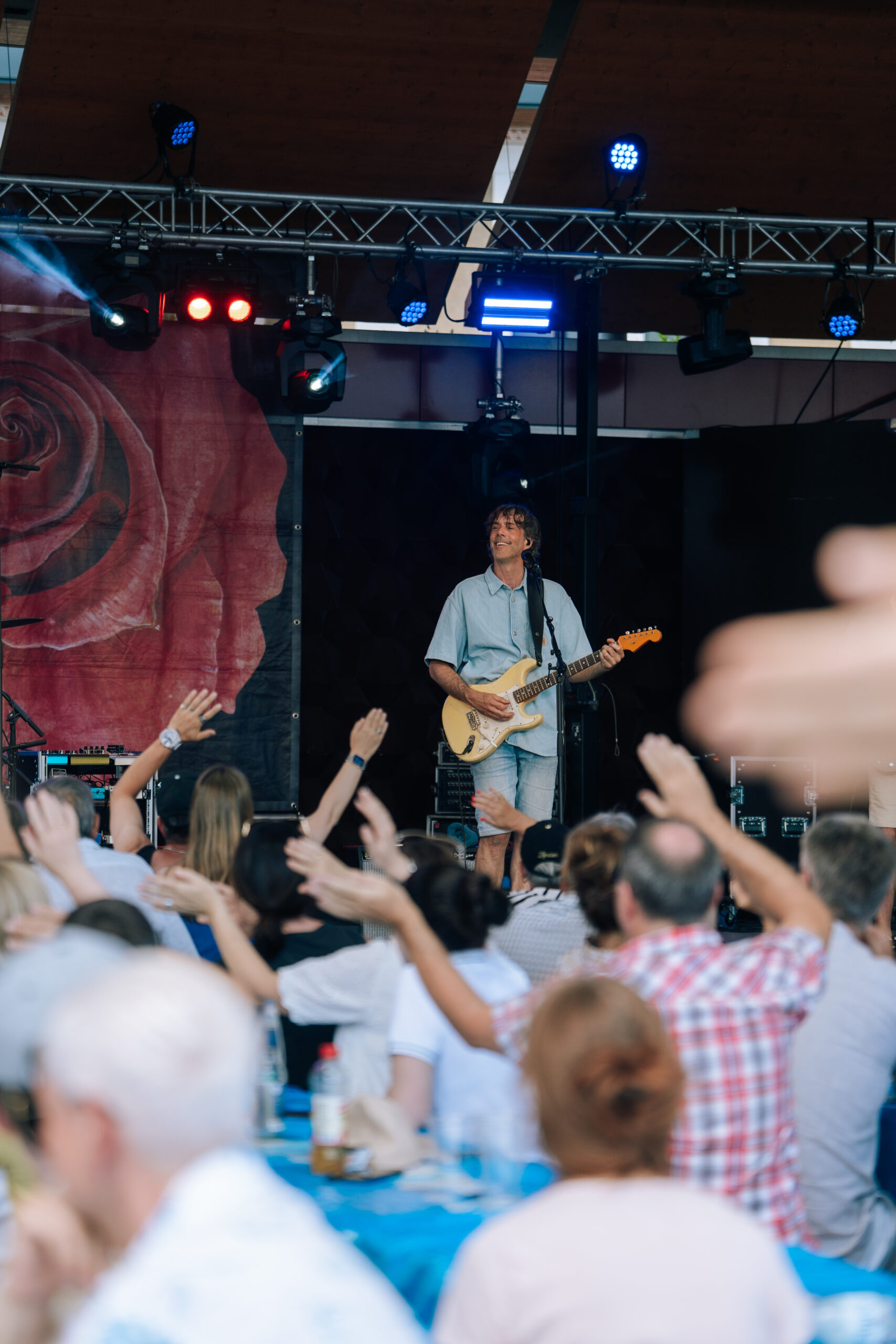 Adrian Stern Konzert am Rosenfest Weggis
